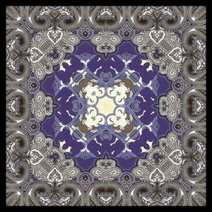 佩斯利涡旋纹印花华亿平台图片