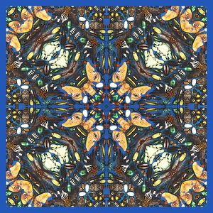 传统★方巾华亿平台印花华亿平台图片