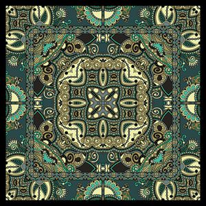 佩斯利涡旋纹印花华亿平台图片