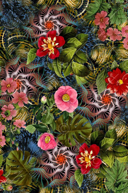 油画花卉印花华亿平台图片