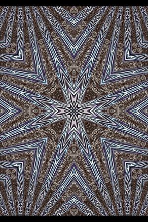 几何线条印花华亿平台图片