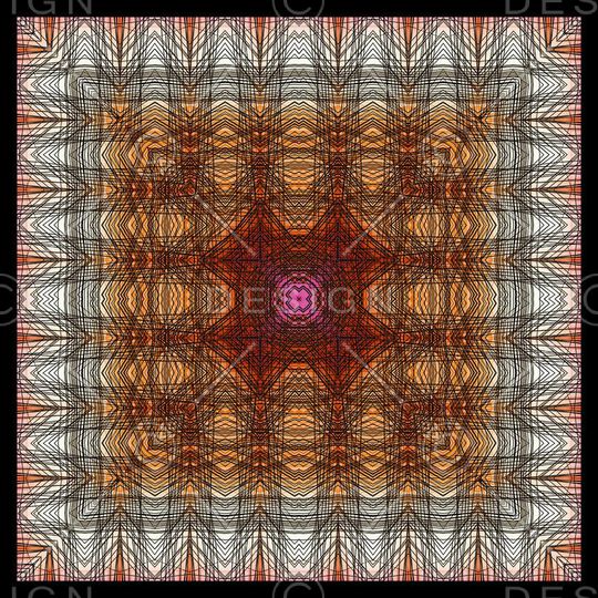 传统★方巾华亿平台印花华亿平台图片