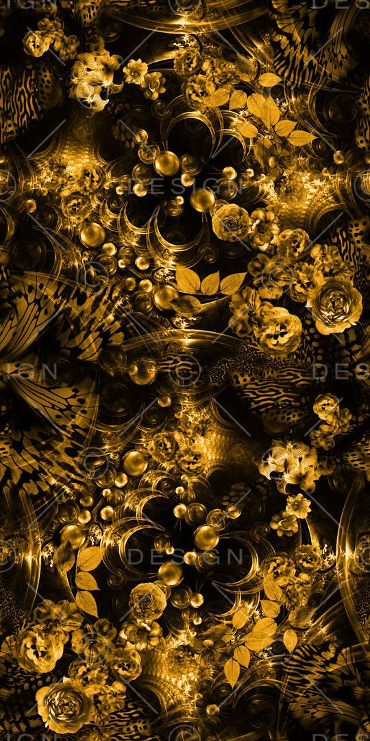 蝴蝶纹印花华亿平台图片