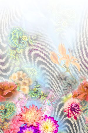 佩斯利涡旋纹印花华亿平台图片