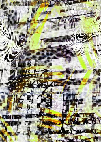 305891-格纹动物纹民族组合