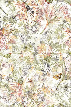 几何线条印花华亿平台图片