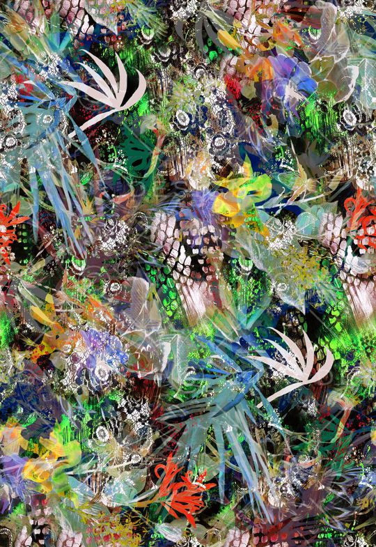 蛇纹印花华亿平台图片