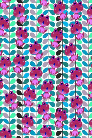 手绘水彩印花华亿平台图片