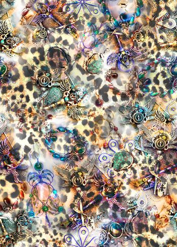 306101-动物纹珠宝首饰组合