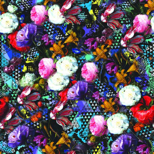 动物纹印花华亿平台图片