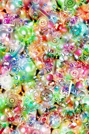 几何图像印花华亿平台图片