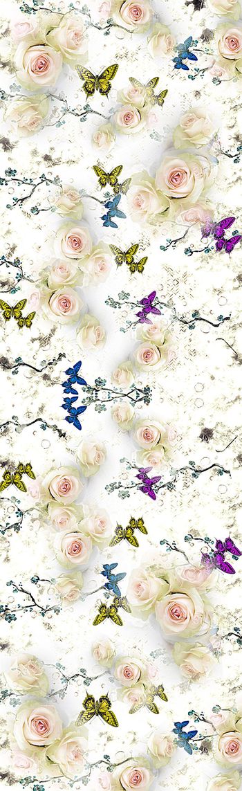 306379-长巾花卉组合