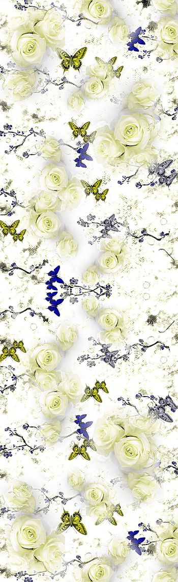 306382-长巾花卉组合