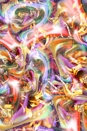 抽象印花华亿平台图片