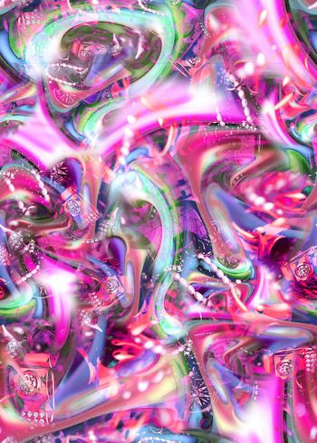 306480-抽象光感宝石珠宝组合