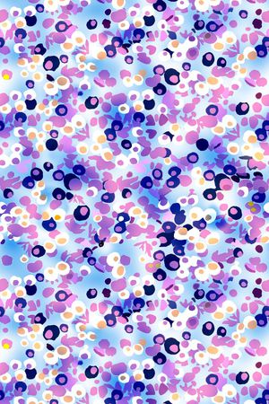 几何圆点印花华亿平台图片