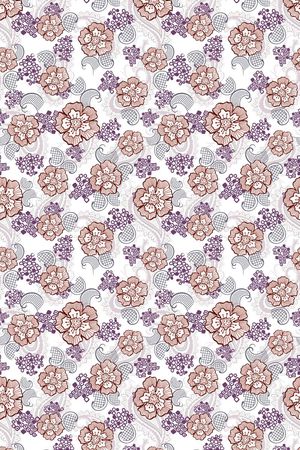 佩斯利涡旋纹印花华亿平台图片