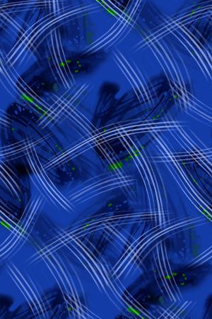 几何线条印花华亿平台图片