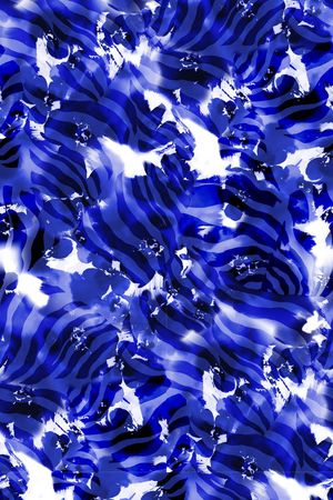 手绘水彩印花华亿平台图片