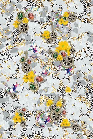 碎花印花华亿平台图片