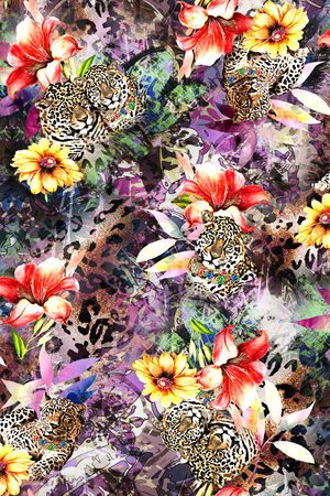 油画花卉印花华亿平台图片