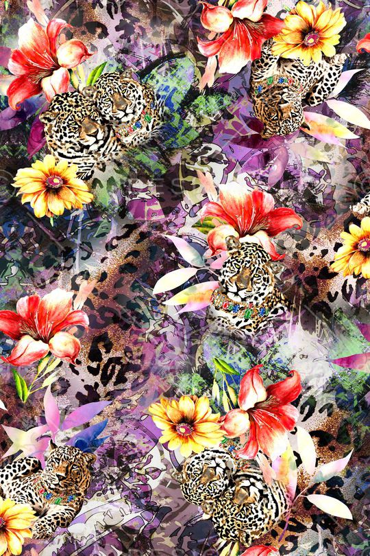 油画花卉印花华亿平台图片