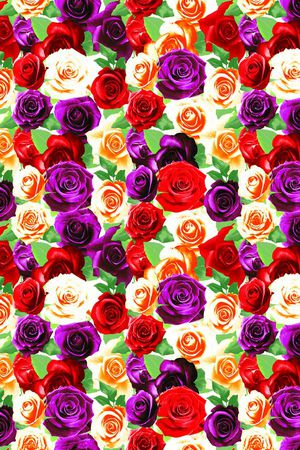 玫瑰印花华亿平台图片