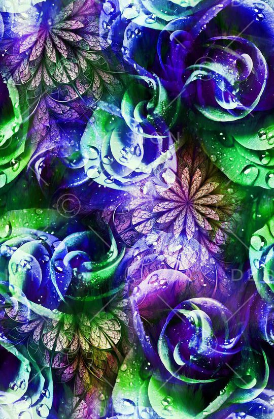 潘神花卉类印花华亿平台图片