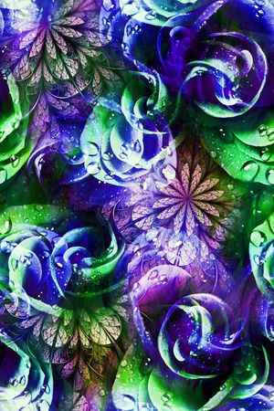 潘神花卉类印花华亿平台图片