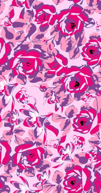 几何色块印花华亿平台图片