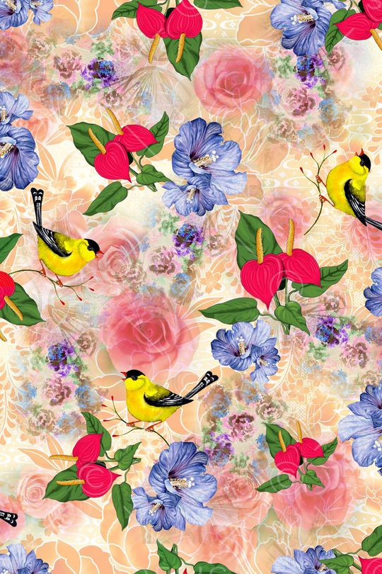 油画花卉印花华亿平台图片