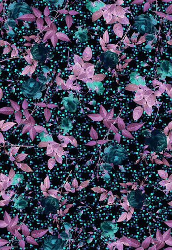 307080-花卉玫瑰碎点组合乱花华亿平台