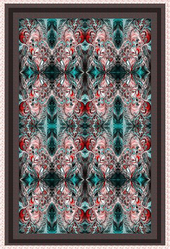 307312-抽象定位花卉