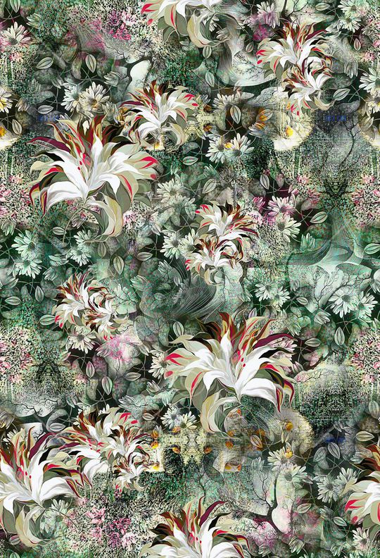 油画花卉印花华亿平台图片