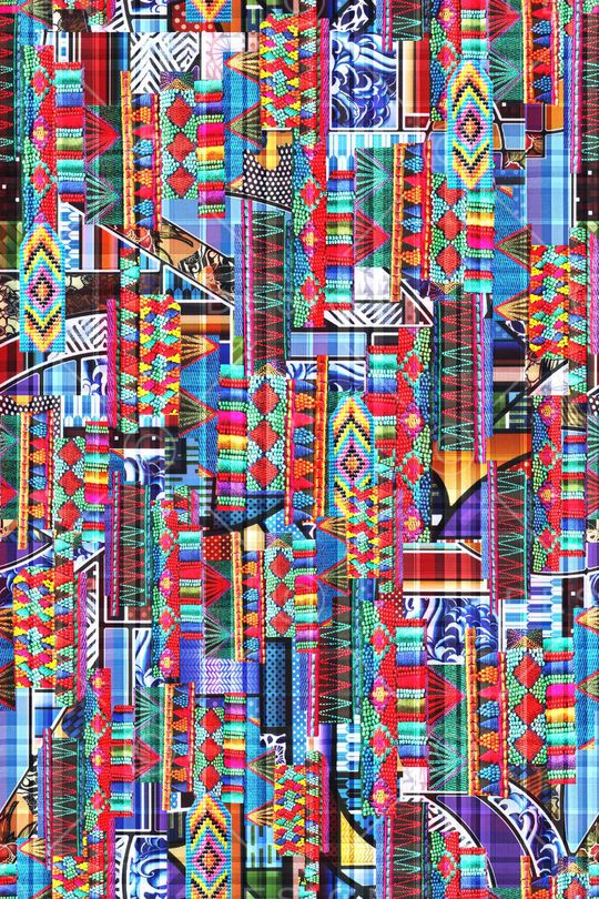 民族风印花华亿平台图片