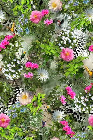 佩斯利涡旋纹印花华亿平台图片