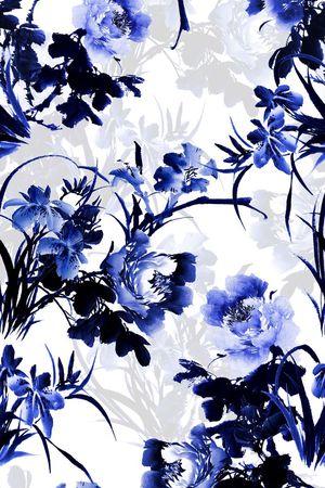 素雅印花华亿平台图片