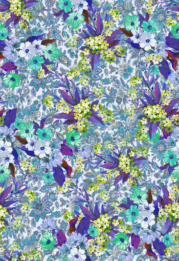 307473-WT303花卉腰果花佩斯利欧式花组