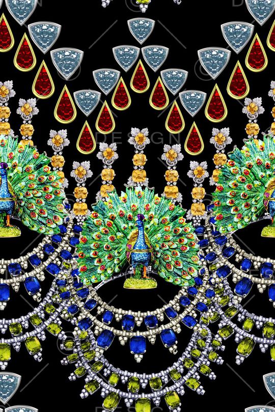 欧式宫廷风印花华亿平台图片