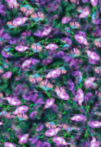 307652-富贵绚丽变幻抽象炫光花卉印花