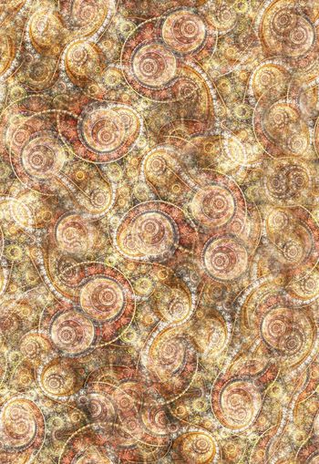 307669-复古怀旧斑驳几何图案印花