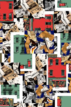 海报拼贴印花华亿平台图片