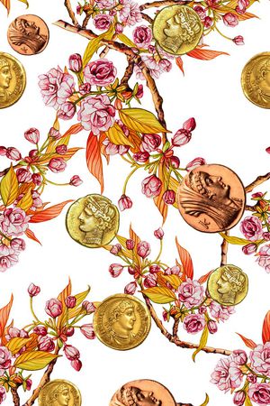 油画花卉印花华亿平台图片