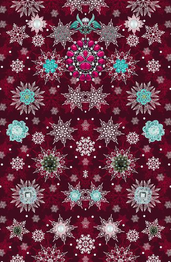 308314-欧式宫廷风奢华雪花首饰珠宝组合定位