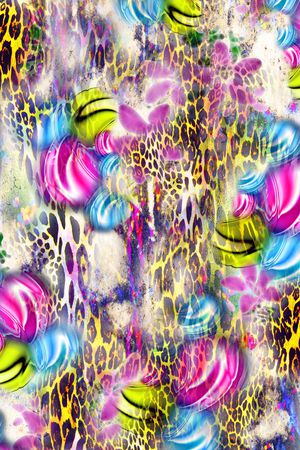 立体几何抽象印花华亿平台图片