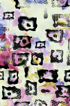 欧美创意、肌理、几何类印花华亿平台图片