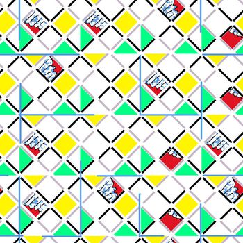 308474-绚丽小格子