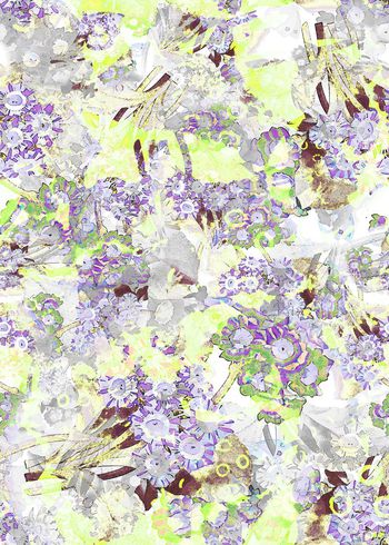 308599-复古水彩效果花卉花朵组合