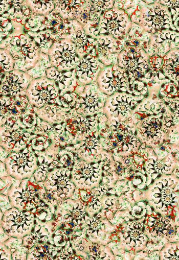 308788-富贵绚丽变幻抽象炫光几何纹案组合印