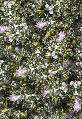 308796-富贵绚丽变幻抽象珠宝宝石组合印花